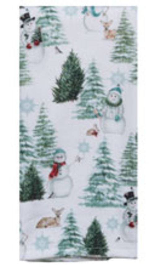 Kay Dee (H6486) Evergreen Forever Toss Dual Purpose Terry Towel