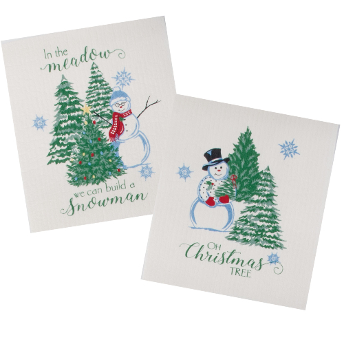 Kay Dee (R7029) Evergreen Forever 2PK Fun Sponge Cloths