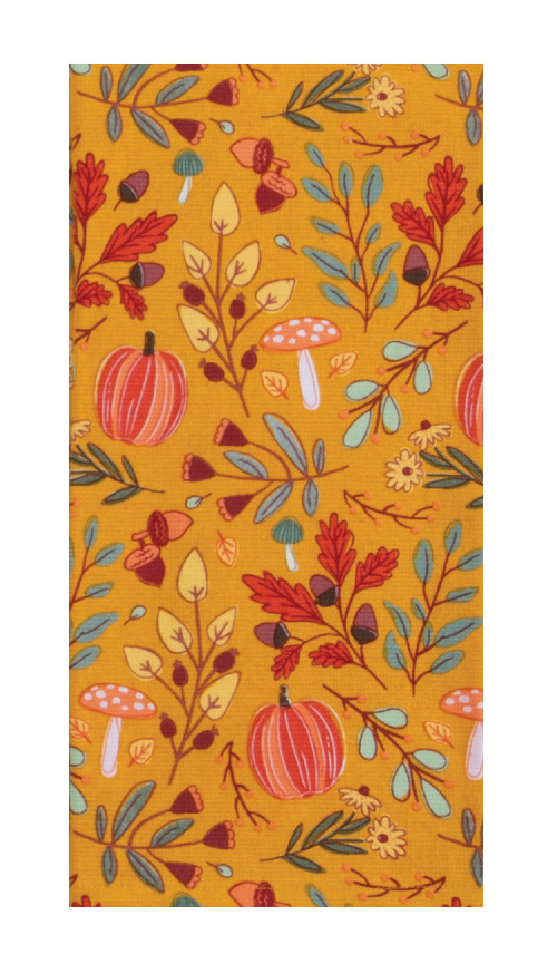 Kay Dee (H8313) Autumn Spice Pumpkin Toss Dual Purpose Towel
