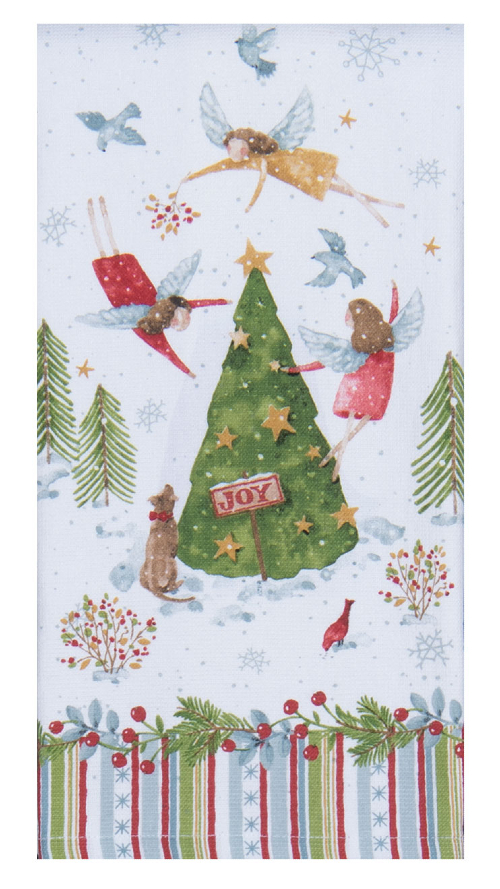 Kay Dee (H8340) Magical Winterland Tree Dual Purpose Towel