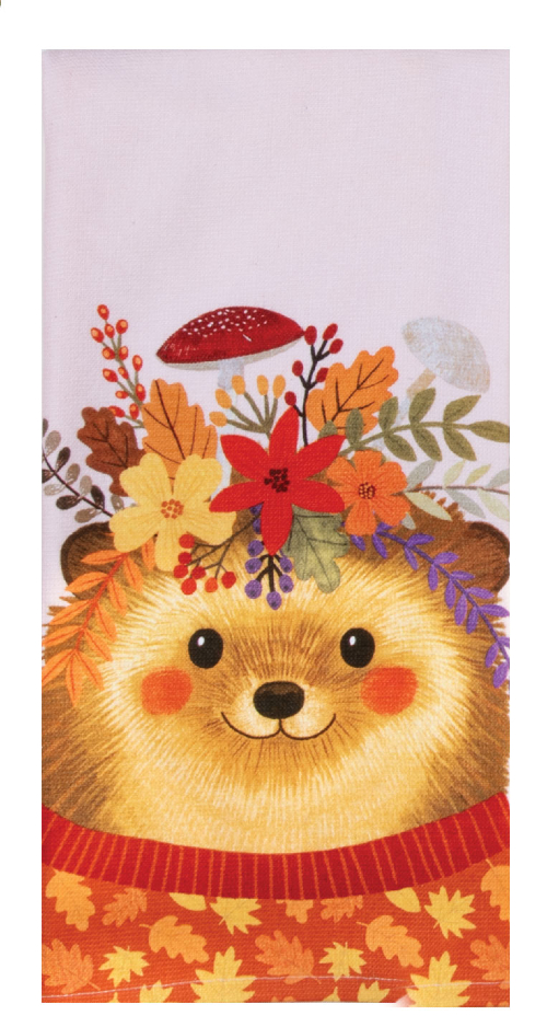 Kay Dee (H8365)  Fall Flowers Everywhere HEDGEHOG DP