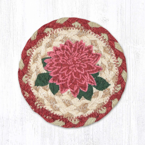31-IC874D Dahlia Coaster