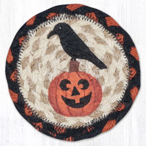 C-590CP Crow Pumpkin Coaster
