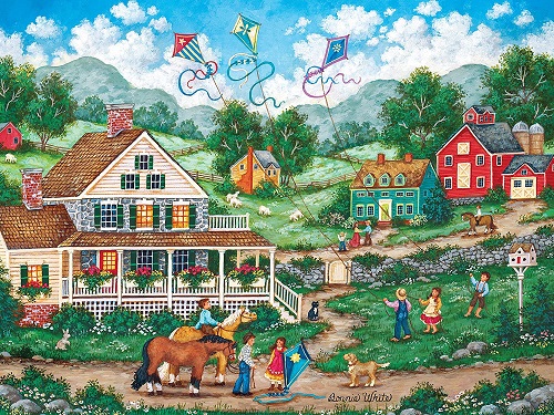 Puzzles #31980 Heartland Collection 