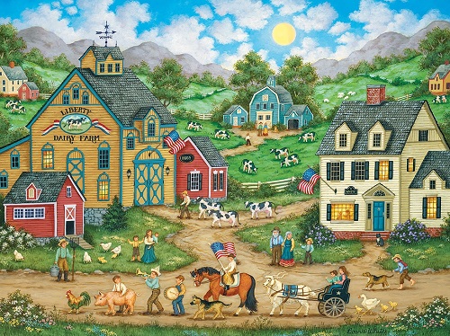 Puzzles #31836 Heartland Collection 