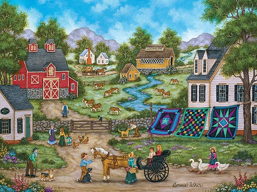 Puzzles #31682 Heartland Collection 