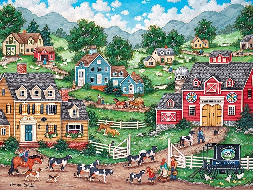 Puzzles #31981 Heartland Collection 