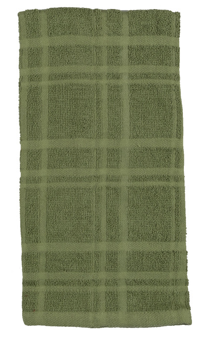 Kay Dee (R6420) Kitchen Basics Meadow 2PK Terry Towels