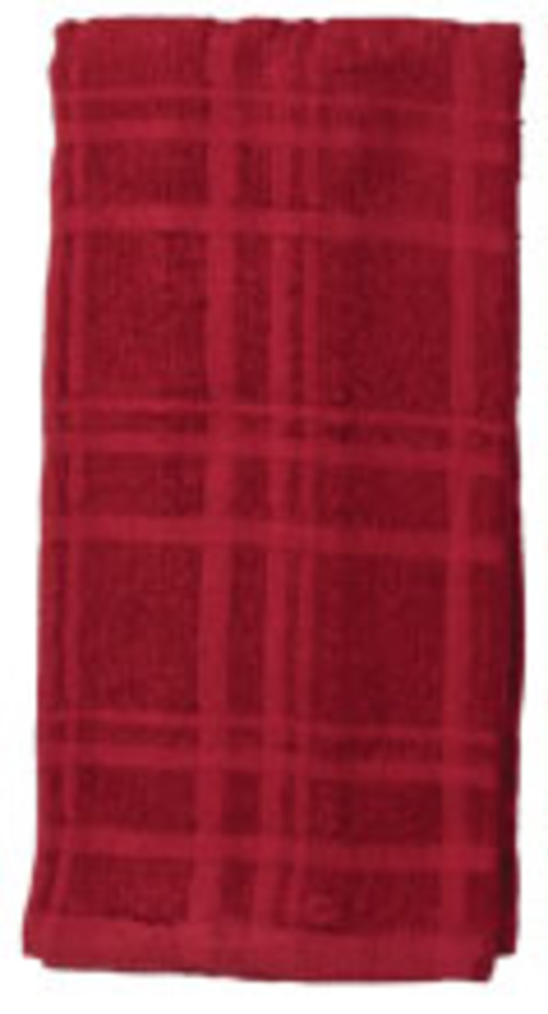 Kay Dee (R6450) Kitchen Basics Cinnabar 2PK Terry Towels