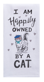 R7497PetLoversOnlyOwnedbyCatDualPurposeTerryTowelsmall