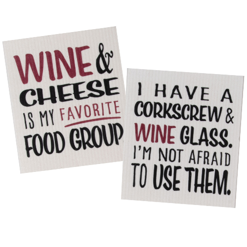 Kay Dee (R7614) Beverage Banter Combo 3 2PK Fun Cloths (were $10.99 now $8.99)