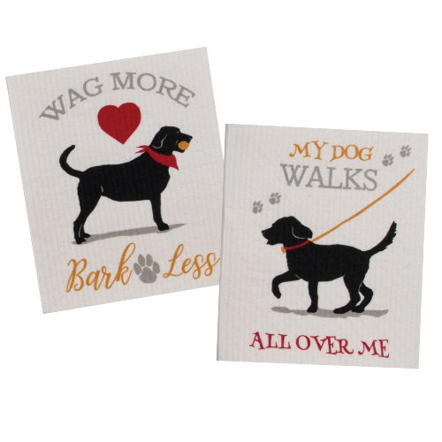 Kay Dee (R7621) Pet Lovers Only Dog Combo 2 2PK Fun Cloths (were $10.99 now $8.99)