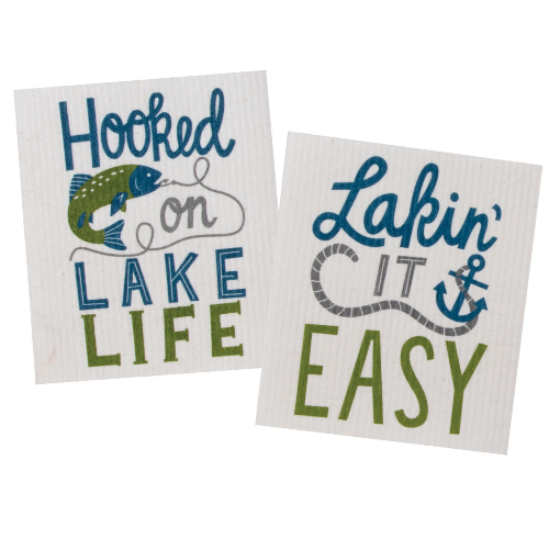 Kay Dee (R7625) Tranquility Lake Combo 2 2PK Fun Cloths (were $10.99 now $8.99)