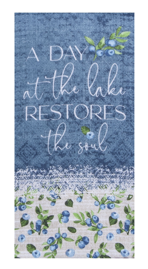 Kay Dee (R7808) Lake Time Restore Dual Purpose Towel