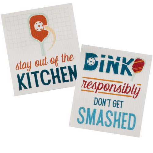 Kay Dee (R7989) Pickleball 2PK Swedish Fun Cloths (were $10.99 now $8.99)
