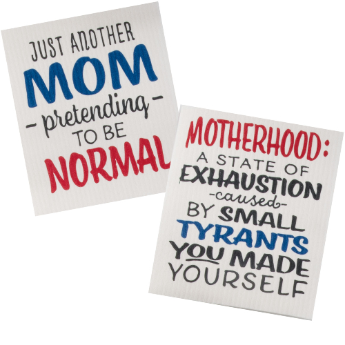 Kay Dee (R8098) Snarkasms Mother 2PK Swedish Fun Cloths