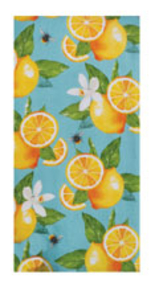 Kay Dee (R8118) Bee Zesty Toss Dual Purpose Terry Towel