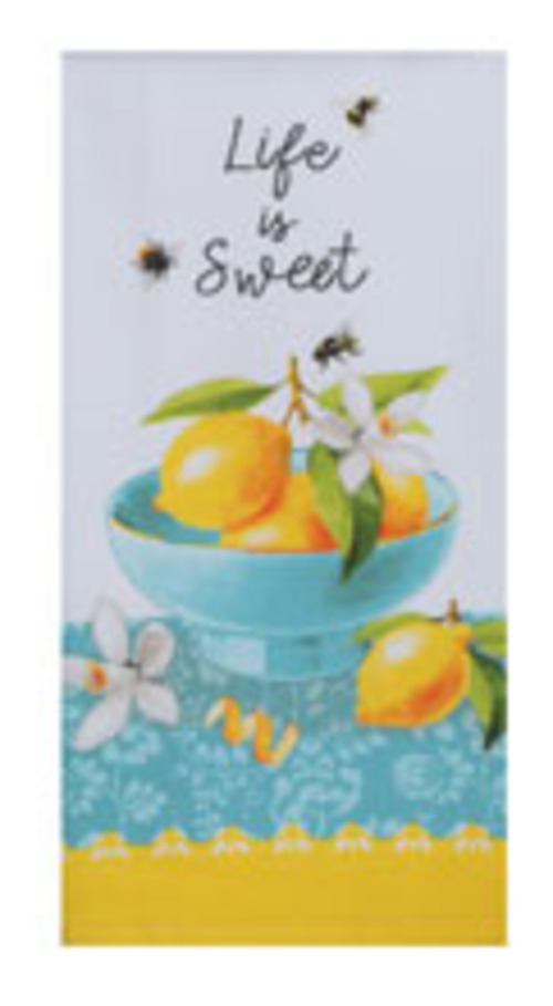 Kay Dee (R8123) Bee Zesty Colander Dual Purpose Terry Towel
