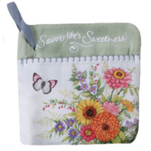 Kay Dee (R8382)  Garden Walk Floral Potholder