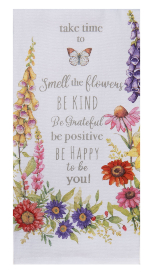 R8383GardenWalkSmelltheFlowersDualPurposeTerryTowelsmall
