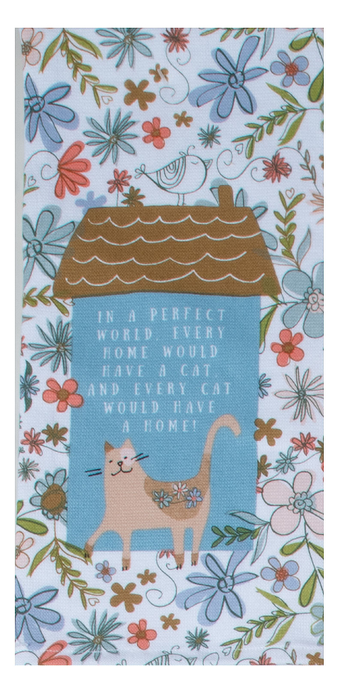 Kay Dee (R8530) Perfect World Cat Home Dual Purpose Towel