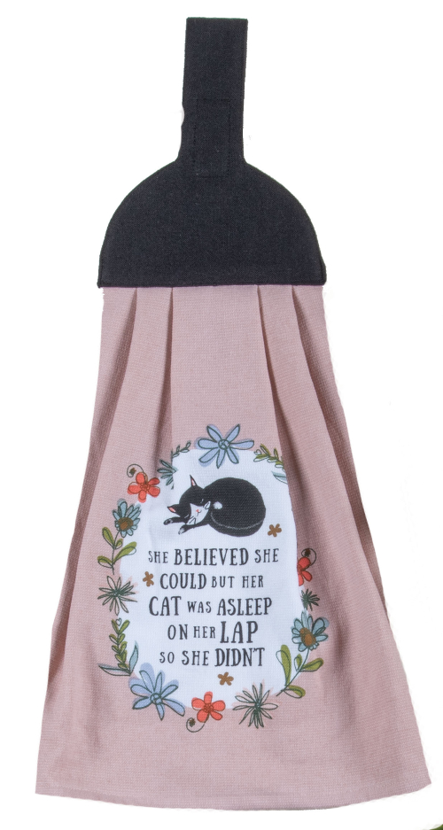 Kay Dee (R8535) Perfect World Cat Lap Hangups Towel