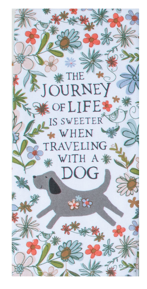 Kay Dee (R8536)  Perfect World Journey Dog Dual Purpose Towel