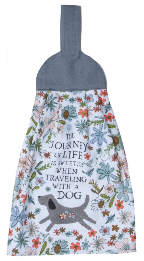 Kay Dee (R8539) Perfect World Journey Dog Hangups Towel
