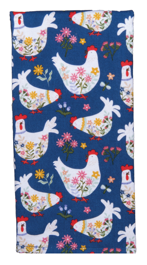 Kay Dee (R8813) Oh Cluck Chicken Toss Dual Purpose Towel
