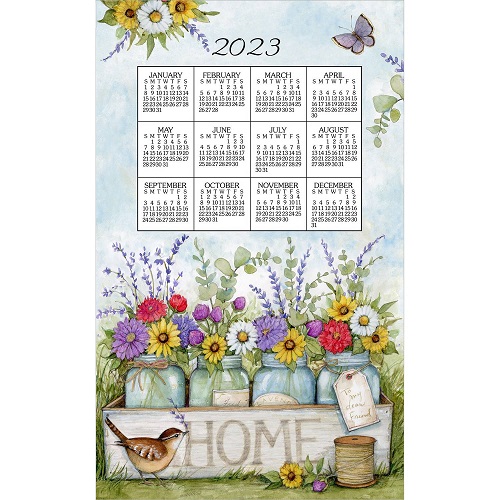 2023 Linen Calendar Towel (3435) 