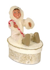 YuleBoxWithToddlerHoldingCandyCaneLittle