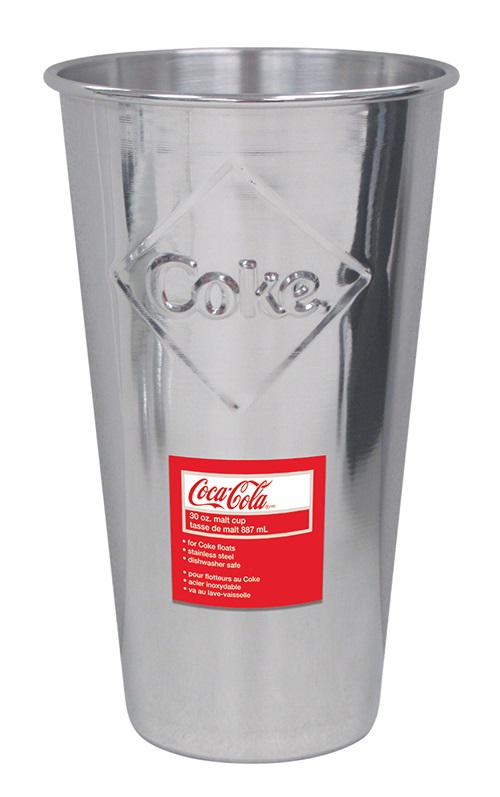 Coca Cola #CC64E Coca-Cola 30 oz. Malt Cup
