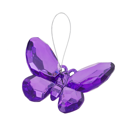 Crystal Expressions by Ganz: Birthstone Butterfly Ornament #ACRY-421 (February) 