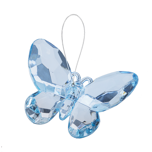 Crystal Expressions by Ganz: Birthstone Butterfly Ornament #ACRY-421 (March)