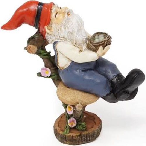 Topland #4787 Garden Gnome on Chair