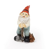 Topland #4785 Garden Gnome with Hatchet