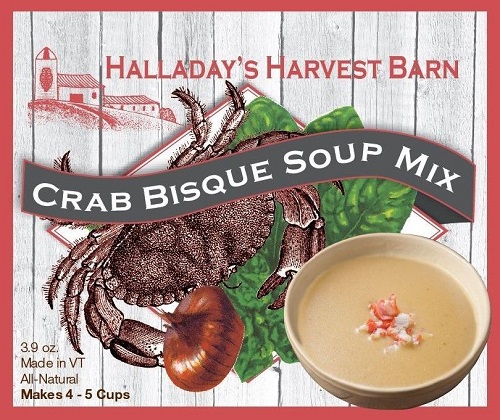 Halladay's Crab Bisque Soup Mix