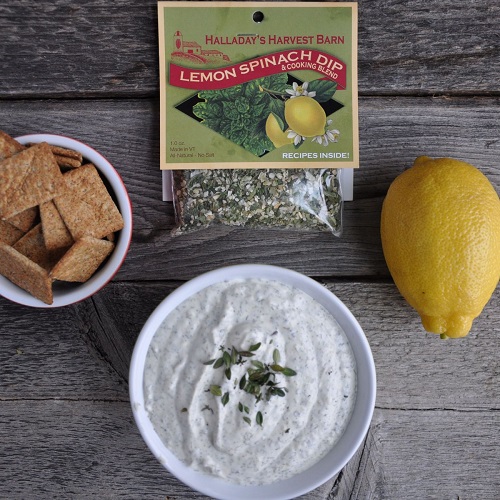 Halladay's Lemon Spinach Dip & Cooking Blend