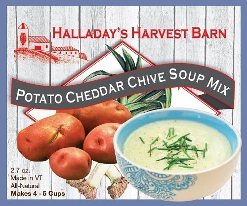 Halladay's Potato Cheddar Chive Soup Mix