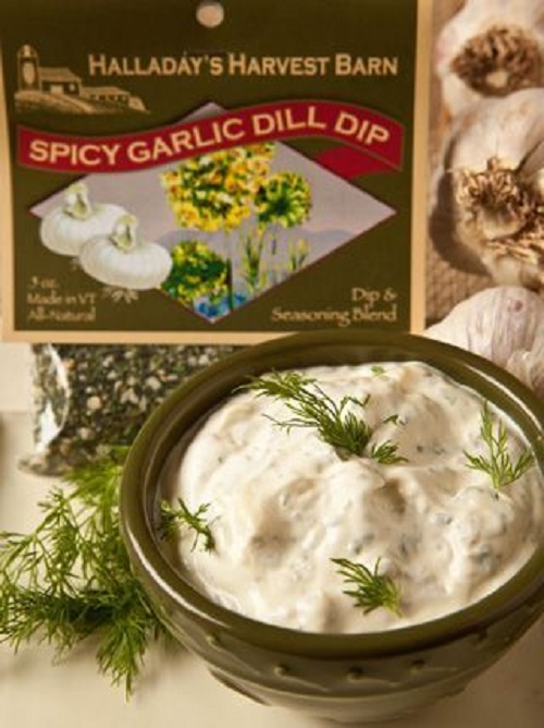 Halladay's Spicy Garlic Dill Dip & Cooking Blend