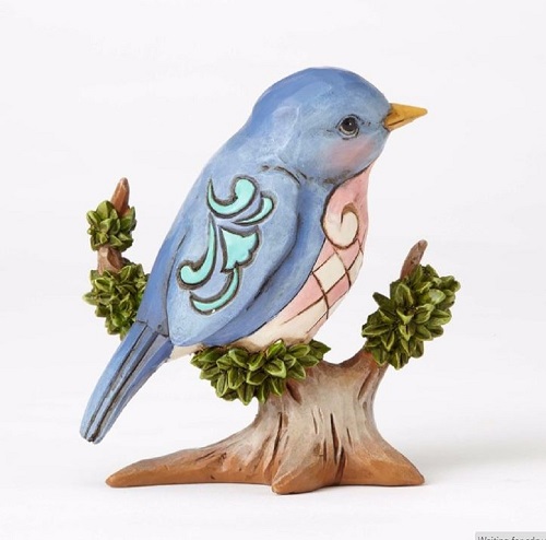 Jim Shore #4055061 Mini Bird on Branch
