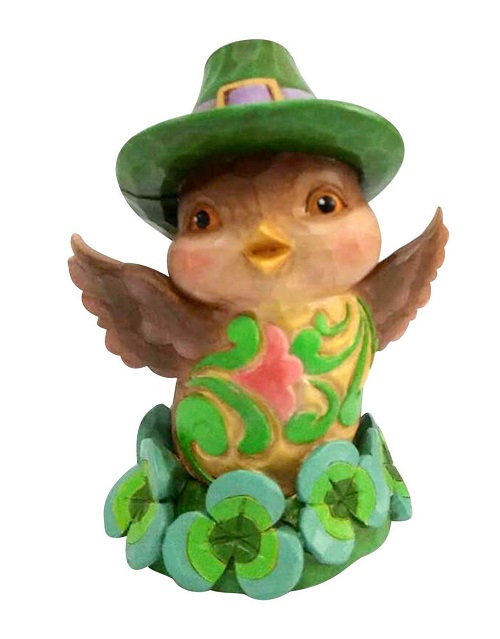 Jim Shore #6001074 Mini Irish Bird
