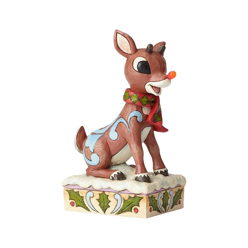 Jim Shore #6001591 Rudolph with Light Up Nose