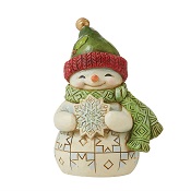 SnowmanHoldingSnowflake6011489Small