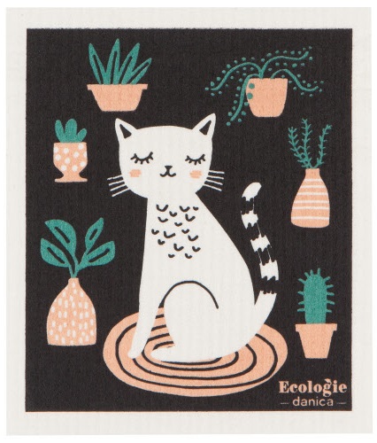 Ecologie Swedish Dish cloths #2000206 Cat Nap