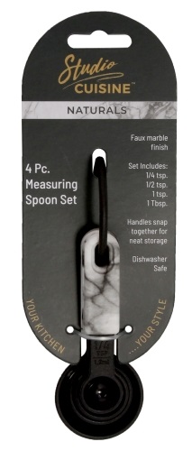 Studio Cuisine #70070 4 Pc. Measuring Spoon Set