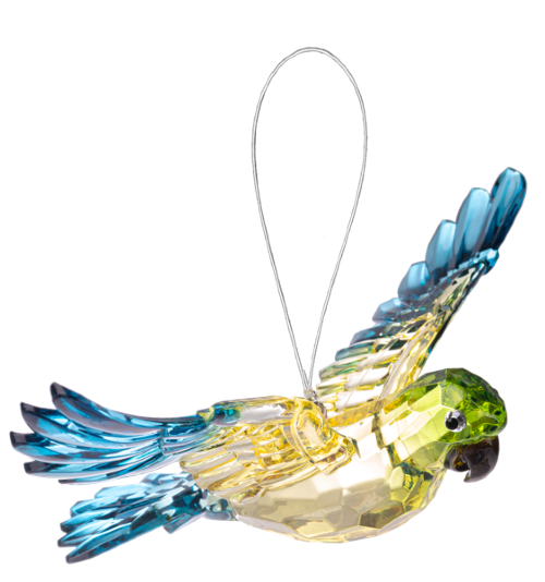 Crystal Expressions by Ganz: Tropical Birds Ornament #ACRY-1152 (Number 2)