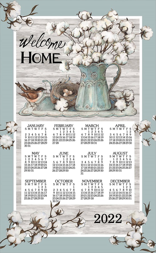 2022 Linen Calendar Towel (3387) 