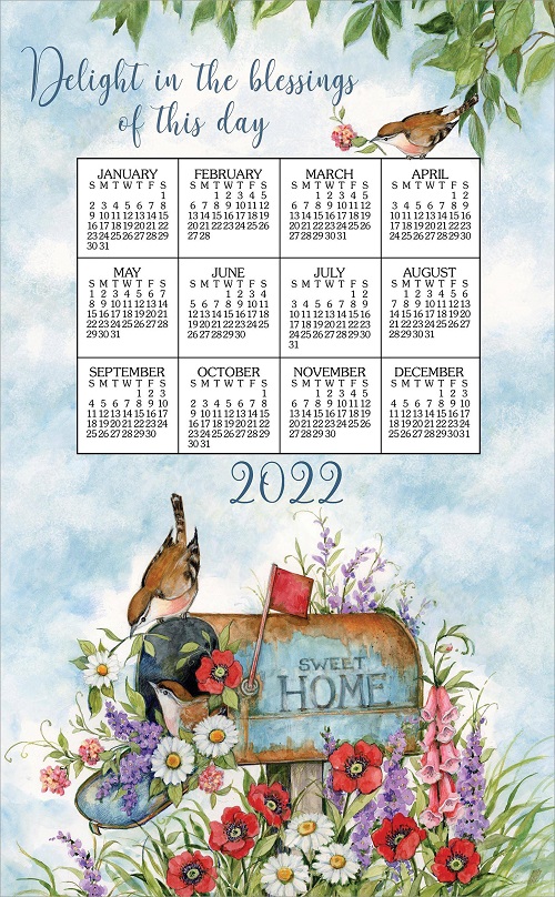 2022 Linen Calendar Towel (3391) 