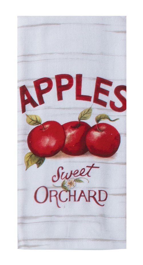 Kay Dee (R6620) Apple Picking Apples Dual Purpose Terry Towel